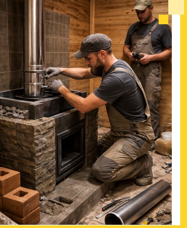 Изготовление и установка банных печей под ключ в Оренбурге