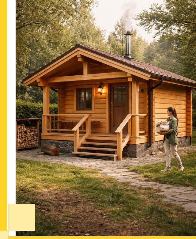 Купить баню под ключ в Оренбурге от 660985 р. | ЭриданРнб