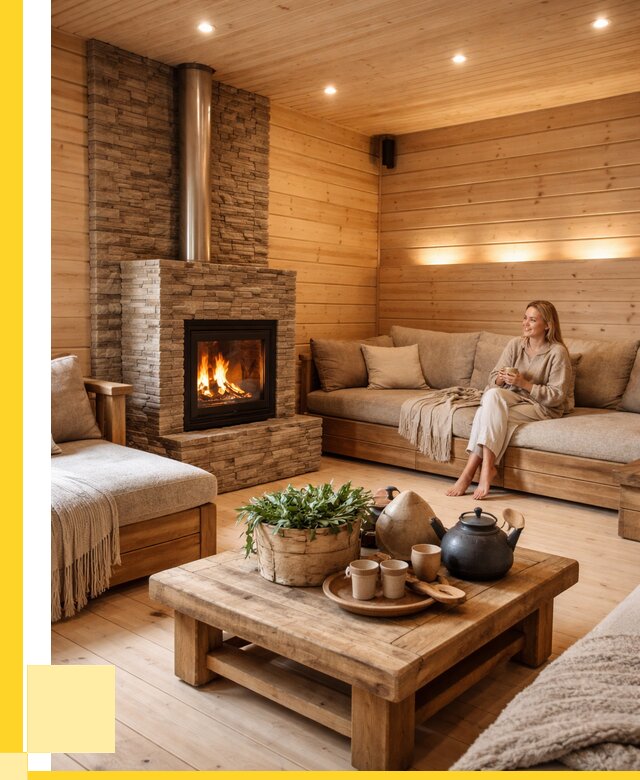 Проект бани с комнатой отдыха в Оренбурге от 35592 р. | ЭриданРнб