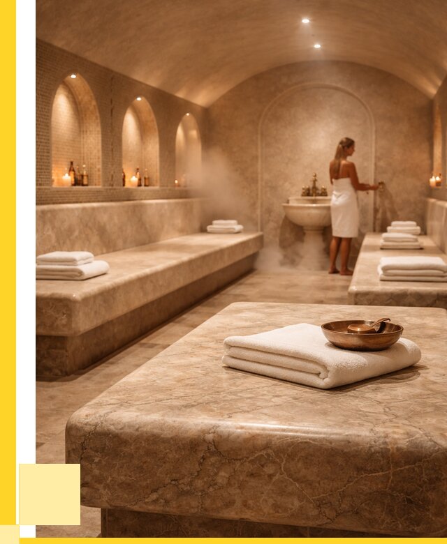 Лежаки для хамама в Оренбурге под ключ от 35592 р. | ЭриданРнб