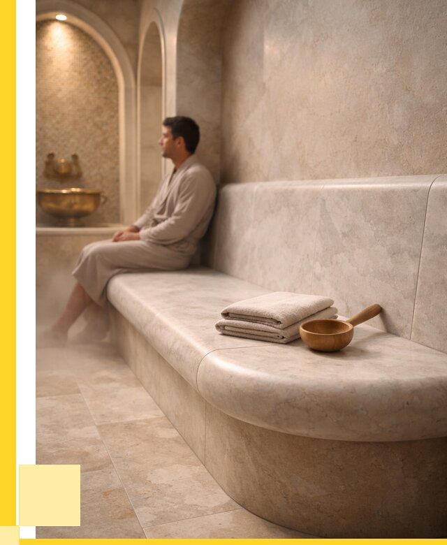 Сиденья для хамама в Оренбурге под ключ от 12203 р. | ЭриданРнб