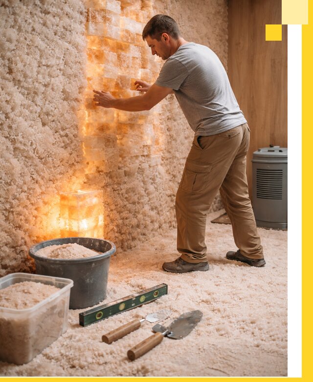 Проектирование и монтаж соляных комнат в Оренбурге под ключ